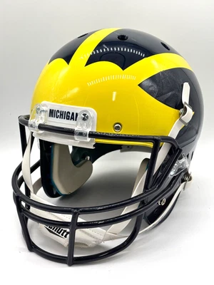 Футбольный шлем Michigan Wolverines Schutt FUll размер NCAA BCS UOFM 2 - Изображение 1 из 4