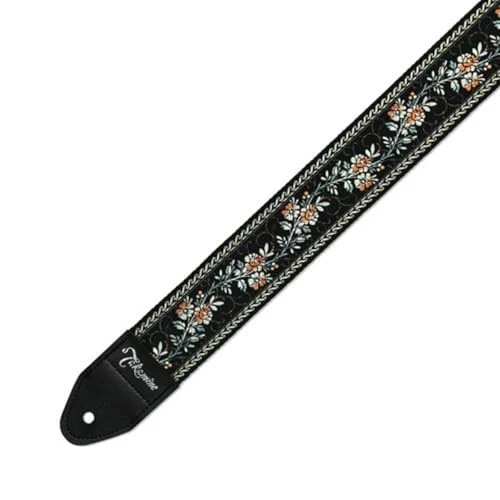 TAKAMINE TGS-6 BL guitar strap Floral From Japan - Image 1 of 1