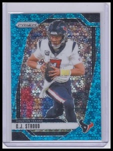 2024 Panini Prizm #111 C.J. Stroud No Huddle colore blu abbinato #/99 - Foto 1 di 2
