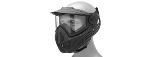 G-Force F2 Single Layer Full Face Mask (Black) - Picture 1 of 4