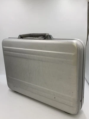ZERO HALLIBURTON Attache Case -- Silver Plain Lock No. 222 Scratches from Japan - Image 1 of 4