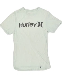 Camiseta Top HURLEY Para Hombre Gráfica Pequeña Verde Algodón YG03 - Imagen 1 de 3