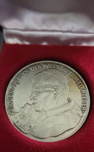 Moneda Conmemorativa Papa Juan Pablo II - 1980 Gira Alemania - Imagen 1 de 4