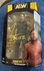 Signed AEW Jake Hager Jazwares Unrivaled Series 10 Jack Swagger Figure WWE - Picture 1 of 3