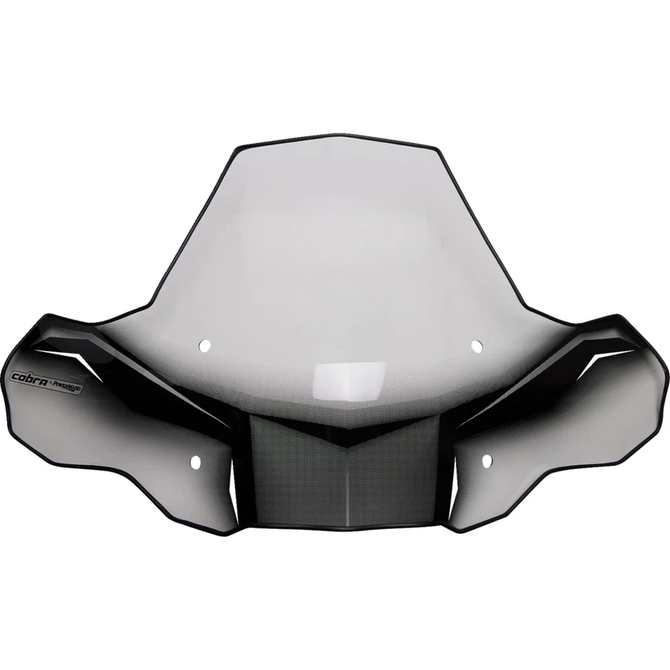 Powermadd - 24574 - Cobra Pro Tek Windshield, No Cut Out with Rapid Release Mount