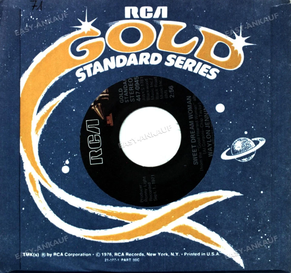 Waylon Jennings - Sweet Dream Woman 7" (VG+) ' - Image 1 of 1