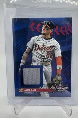JAVIER BAEZ 2025 TOPPS UPDATE ALL-STAR STITCHES RELIC CARD #AS-JB NEW! HOT! - Image 1 of 2