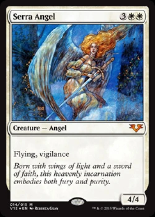 Magic The Gathering Inglés Serra Angel casi nuevo lámina de la bóveda: ángeles Foto 1 de 1