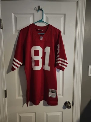 Mitchell & Ness 2002 Terrell Owens San Francisco 49ers LEGACY Jersey Sz 44 L - Image 1 of 4