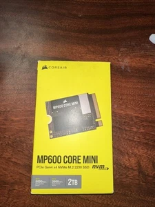 *MINT* Corsair MP600 Mini 2 TB M.2 PCI Express 4.0 NVMe QLC 3D NAND - Afbeelding 1 van 3