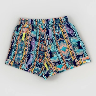 Pantalones Cortos ROBERT GRAHAM Mujer XL Clea Mezcla de Seda Paisley Cordón Nuevos sin Etiquetas Precio de Venta sugerido por el fabricante $178 Foto 1 de 4