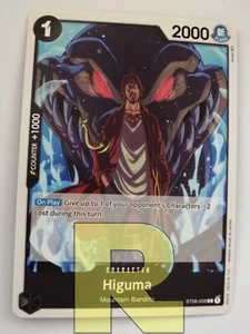 Higuma ® Comune ® Deck Luffy C ST08-008 ® One Piece ® Inglese - Picture 1 of 1