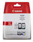 Genuine Canon PG-545XL &amp; CL-546 Ink Cartridge Pixma MG2500 MG2550 MG2550S MG2555