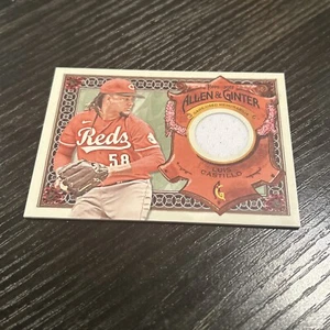 2022 TOPPS ALLEN GINTER LUIS CASTILLO GAME JERSEY RELIC - CINCINNATI REDS - Picture 1 of 2