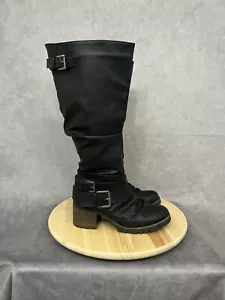 Carlos By Carlos Santana Mujer Gwyneth Negro Moda Bota Zapatos Talla 8M - Imagen 1 de 8