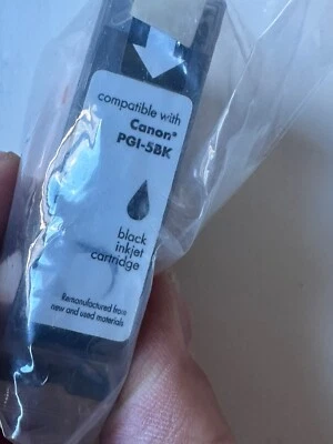 Compatible Cartridge for Canon C-PGI5 BK Black Inkjet Cartridge NEW - Image 1 of 3