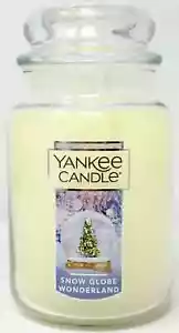 Yankee Candle SNOW GLOBE WONDERLAND Large Jar Candle, 22oz - Bild 1 von 4