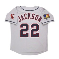 Bo Jackson 1994 California Angels Grey Road Men's Jersey w/ 125th Patch