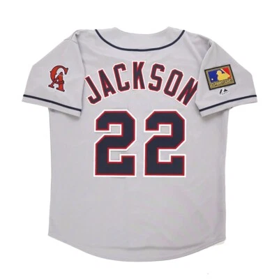 Bo Jackson 1994 California Angels Grey Road Men's Jersey w/ 125th Patch - Image 1 of 4