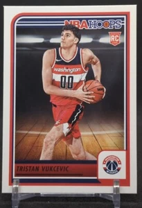 TRISTAN VUKCEVIC #254 RC 2023-24 PANINI Winter ❄️ NBA HOOPS WIZARDS - Picture 1 of 2