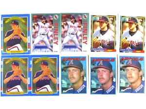 Chuck Finley Baseball Karten Lot 10 Karten - Los Angeles Angels LA P - Lot #47 - Bild 1 von 7