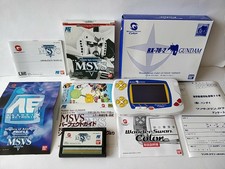 WONDERSWAN Color Console GUNDAM Ver. RX-78-2 Blue Limited Boxed tested-b809-