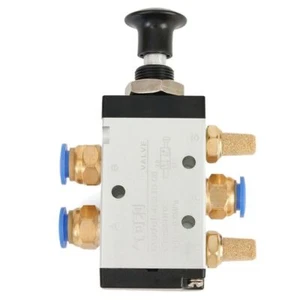 Pneumatik Ventil 5/2 Wege 1/4 5/2 Wegeventil-Handventil Joystickschalter` - Bild 1 von 4