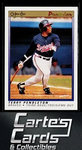 Terry Pendleton 1991 O-Pee-Chee Premier #95 Atlanta Braves - Picture 1 of 2