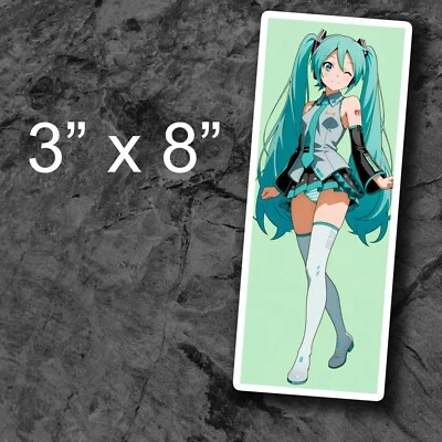Наклейка Hatsune Miku вокалоид мини юбка наклейка Hatsune Miku балетная наклейка - Изображение 1 из 2
