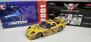 DALE EARNHARDT RACED 24 HOURS DAYTONA CORVETTE 1/18 ACTION Signed Autographed - Picture 1 of 23