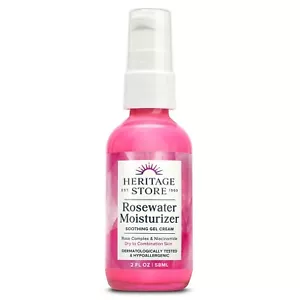 Nuovo HERITAGE STORE crema idratante viso acqua di rose niacinamide e acido ialuronico - Foto 1 di 2