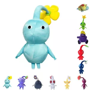 Pikmin 4 Ice Pikmin Plush Toy Soft Stuffed Plushie Doll Kids Birthday Gifts ~ - Picture 1 of 23