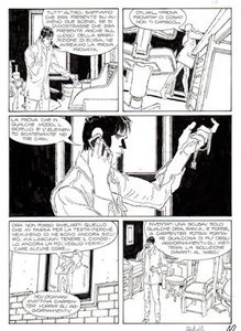 GIORGIO PONTRELLI Tavola originale Dylan Dog n.344 " Il sapore dell'acqua " p.42 - Picture 1 of 1