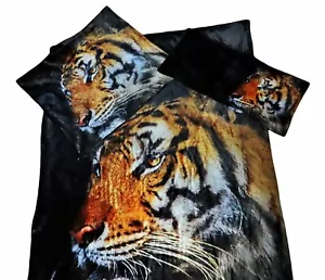 Traumhafte MONT CHALET LuXuS Wendebettwäsche TIGER Chinchilla Plüsch 3tlg. QVC - Bild 1 von 10