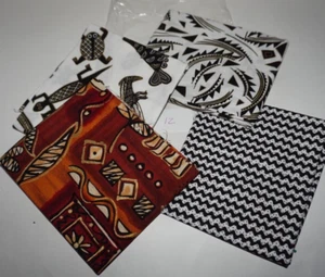 4, Markenlos, Fat Quarters, gemischtes Thema & Farben, Baumwollstoff (12) - Bild 1 von 2