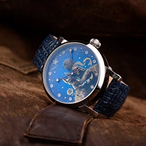 ETA 6498 Swiss Watch Men 2020s Water Resistant Little Prince Shock-Resistant - Picture 1 of 7