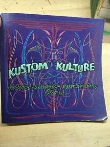 Vintage Kustom Kulture Ed Big Daddy Roth Von Dutch Robert Williams Book 1993
