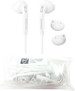 Samsung Galaxy S7 S6 Edge + Note 4 /S5 Stereo Headphones Earphones Handsfree - Zdjęcie 1 z 6