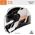 New Schuberth C5 Motorcycle Flip-Up Helmet | Master Orange | M | Free Shipping