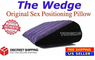 Almohada sexual triángulo cuña cojín posición BDSM esclavitud adulto pareja juguetes sexuales EE. UU. Foto 1 de 4