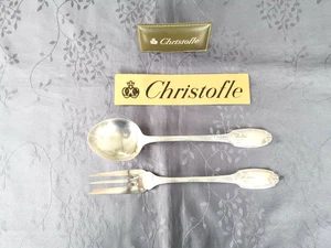 CHRISTOFLE DELAFOSSE COUVERT DE SERVICE EN METAL ARGENTE - Imagen 1 de 3