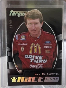 2016 Panini Torque Race Kings Silver /99 Bill Elliott #RK5 HOF B1R1 - Picture 1 of 2