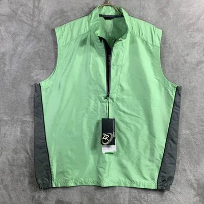 Chaleco superligero Zero Restriction para hombre M ropa de viento verde resistente al agua golf 0176 Foto 1 de 4