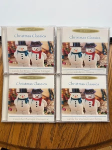 Christmas Classics 4-CD Set Carols for Chorus, Brass, Baroque & Orchestra - Picture 1 of 5