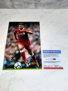Liverpool FC - Signed Picture - Alex Oxlade-Chamberlain - The Ox - Auth Cert - Picture 1 of 6