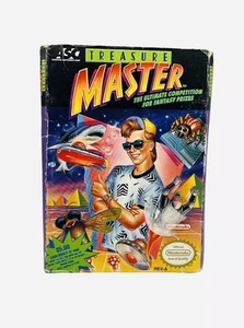 Treasure Master NES Nintendo 1991 ASC Video Game & Box Authentic Vintage Cart - Picture 1 of 14