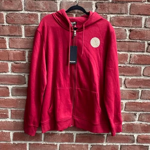 True Religion $120 College Graphic Full Zip Hoodie sweatshirt XL NWT - Picture 1 of 9
