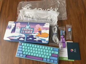 Ducky One 2 Mini Frozen Llama Silent Red switch Gaming Keyboard Tested - Picture 1 of 9