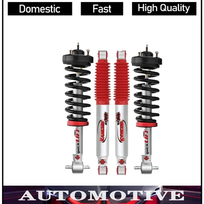 Puntales delanteros Rancho OEM con barra estabilizadora y amortiguadores traseros para Ford Ranger 2019-2023 Foto 1 de 2