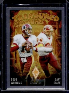 2024 Panini Phoenix #TT-WAS Doug Williams / Gary Clark Treasured Tandems - Picture 1 of 2